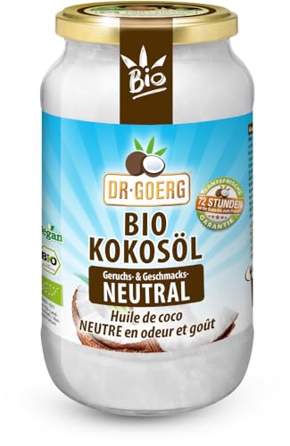 Premium Bio-Kokosöl neutral / Bio-Kokosspeisefett von Dr. Goerg