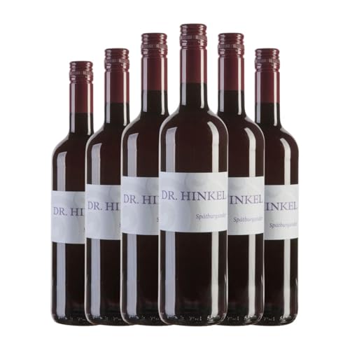 Dr. Hinkel Framersheimer Zechberg Spätburgunder Trocken Rheinhessen 75 cl Rotwein (Karton mit 6 Flaschen von 75 cl) von Dr. Hinkel