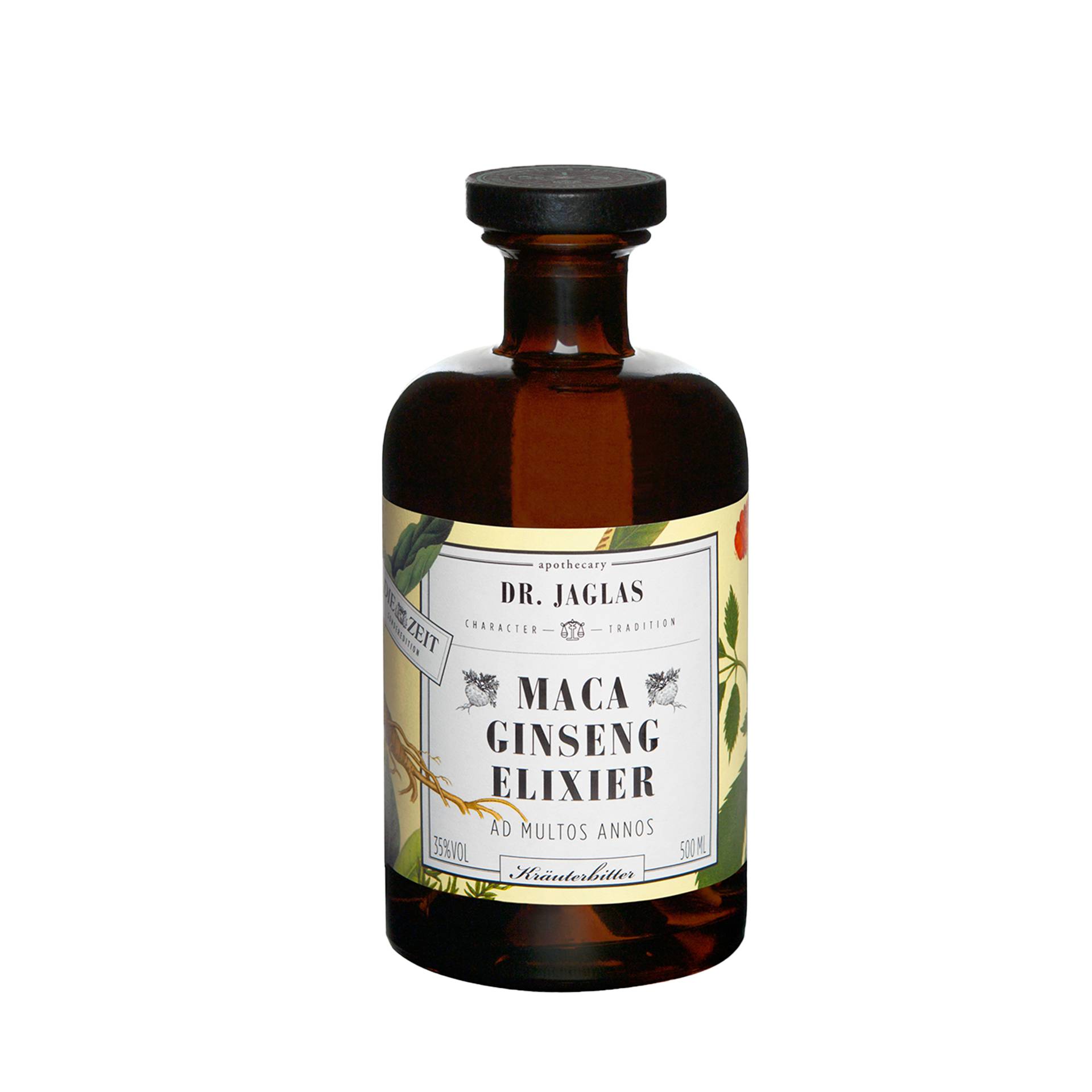 Maca Ginseng Elixier, 500 ml von Dr. Jaglas