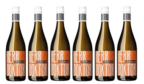 6x 0,75l - 2023er - Dr. Koehler - "Herr Doktor" - Qualitätswein Rheinhessen - Deutschland - Weißwein halbtrocken von Dr. Koehler