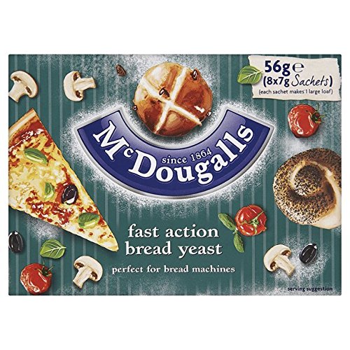 McDougalls Trockenhefebeutel Fast Action 8 x 7g von Dr. McDougall's Right Foods