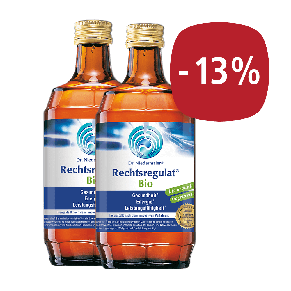 Rechtsregulat BIO 2 x 350 ml - flüssige Enzyme mit Vitamin C für mehr Wohlbefinden - Dr. Niedermaier Pharma GmbH von Dr. Niedermaier Pharma