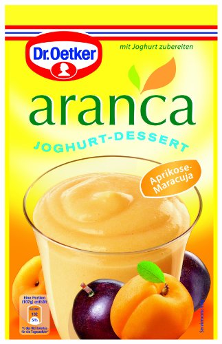 Dr. Oetker Aranca Aprikose/Maracuja, 11er Pack (11 x 1 St. Packung) von Dr. Oetker