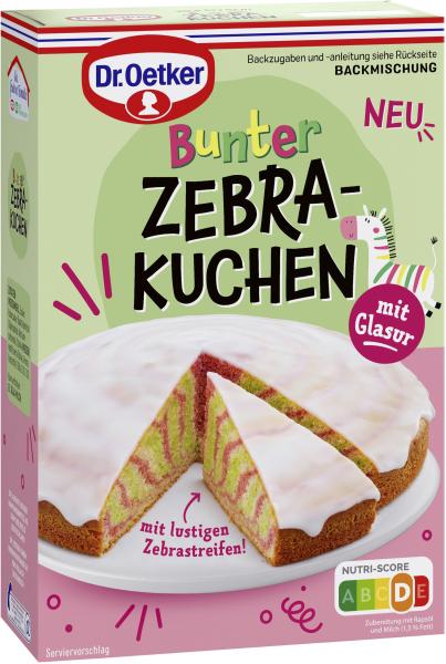 Dr. Oetker Bunter Zebrakuchen von Dr. Oetker