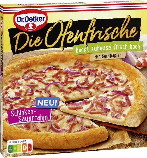 Dr. Oetker Die Ofenfrische Pizza Schinken-Sauerrahm von Dr. Oetker