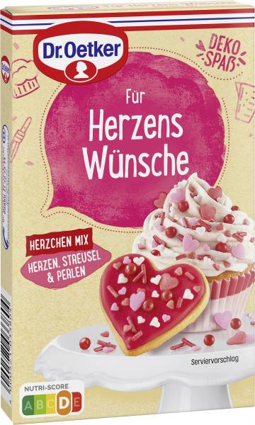 Dr. Oetker Für Herzens Wünsche Herzchen Mix von Dr. Oetker