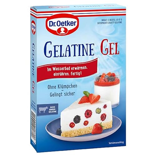 Dr. Oetker Gelatine Gel 201g von Dr. Oetker