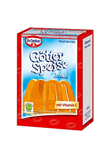 Dr. Oetker Götterspeise Tropic-Geschmack 1 kg, 1er Pack (1 x 1 kg) von Dr. Oetker