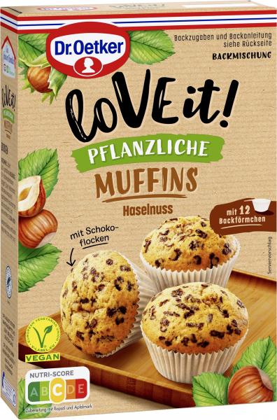 Dr. Oetker LoVE it! Pflanzliche Muffins Haselnuss von Dr. Oetker