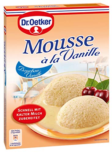 Dr. Oetker - Mousse à la Vanille 'Bourbon Vanille' - 60 GR von Dr. Oetker