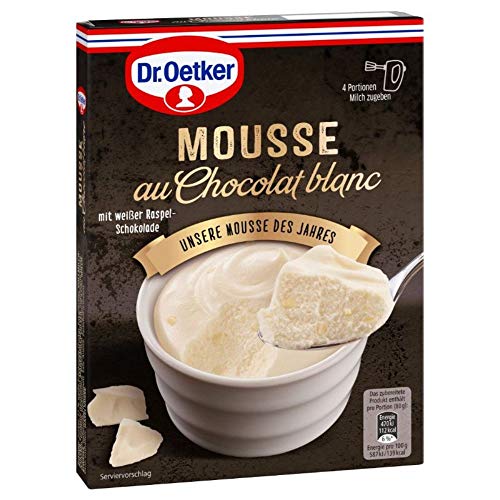 Dr. Oetker Mousse des Jahres - blanc, 72 g von Dr. Oetker