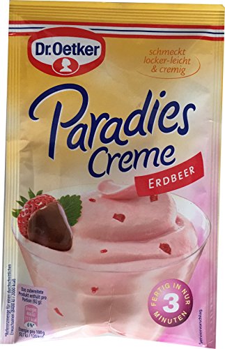 Dr. Oetker Paradies Creme Erdbeer - 70g von Dr. Oetker