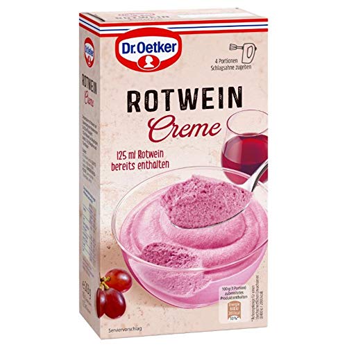 Dr. Oetker Rotwein Creme, 235 g von Dr. Oetker