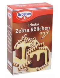 Dr. Oetker Schoko Zebra Röllchen 75 g von Dr. Oetker