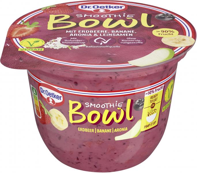 Dr. Oetker Smoothie Bowl Erdbeer-Banane-Aronia von Dr. Oetker