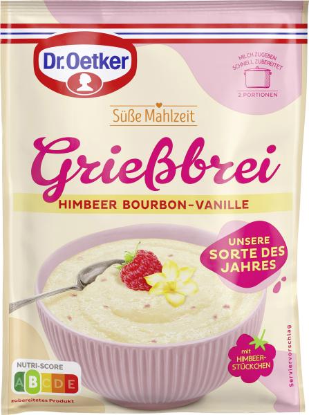 Dr. Oetker Süße Mahlzeit Grießbrei Himbeer Bourbon-Vanille Sorte des Jahres von Dr. Oetker