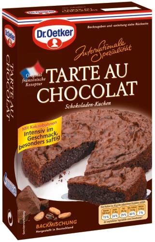 Dr. Oetker Tarte Au Chocolat, 8er Pack (8 x 470 g Packung) von Dr. Oetker