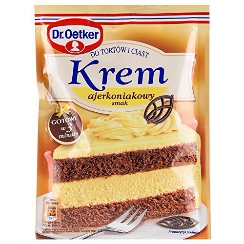 Dr. Oetker Tortencreme mit Eierlückiergeschmack, in 3 min. fertig, Nettogewicht 120 g von Grace nnvg