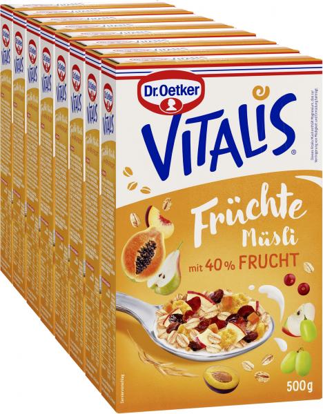 Dr. Oetker Vitalis Früchtemüsli von Dr. Oetker