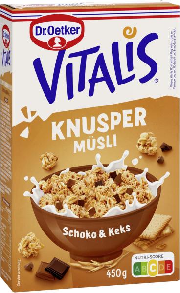 Dr. Oetker Vitalis Knusper Müsli Schoko & Keks von Dr. Oetker