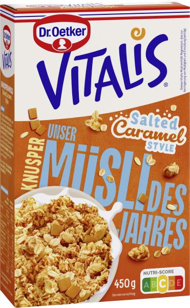 Dr. Oetker Vitalis Müsli des Jahres Salted Caramel Style von Dr. Oetker