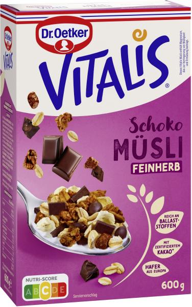 Dr. Oetker Vitalis Schoko Müsli feinherb von Dr. Oetker