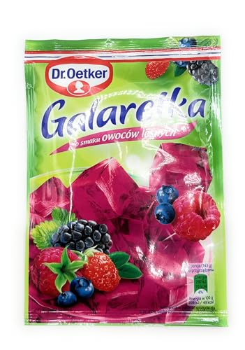 Galaretka polnische Götterspeise mit Waldfruchtgeschmack Dr. Oetker 77g von Dr. Oetker