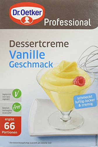 KUCHENMEISTE Paradiescreme Vanille-Geschmack, 1 kg von Dr. Oetker