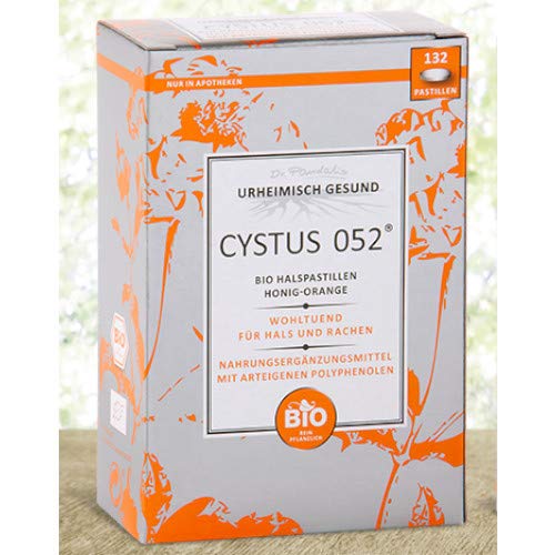 CYSTUS 052 Bio Halspastillen Honig Orange von Dr. Pandalis