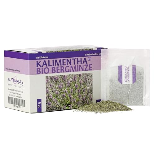 Dr. Pandalis - Kalimentha Griechischer Bergtee - 22 Augussbeutel wohltuender Bergtee - Greek Mountain Tea mit Premium Qualität aus kontrolliert biologischem Anbau - Griechischer Bergtee Bio von Dr. Pandalis