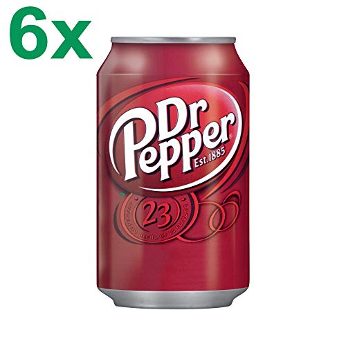 Dr. Pepper Cola Original (6 x 0,33l Dose) von Dr Pepper