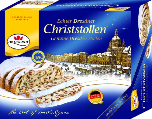 Dr. Quendt Dresdner Christstollen, 2er Pack (2x 500 g) von Dr. Quendt