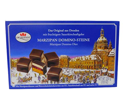 Dr. Quendt - Dresdner Marzipan Domino-Steine - 200g von Dr. Quendt