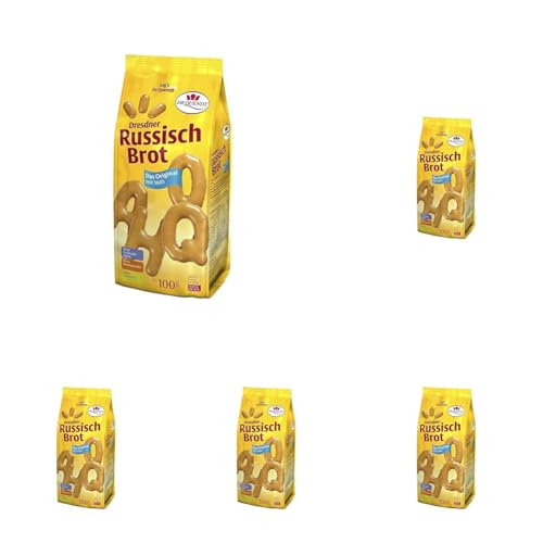 Dr. Quendt Dresdner Russisch Brot, 100 g (Packung mit 5) von Dr. Quendt