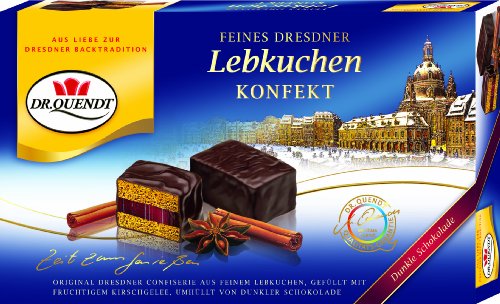 Dr. Quendt Feines Dresdner Lebkuchen Konfekt, 5er Pack (5x 130 g) von Dr. Quendt