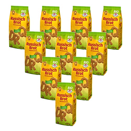 Dr. Quendt - bio Russisch Brot - 100 g - 10er Pack von Dr. Quendt