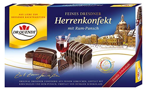 Dr.Quendt - Dresdner Herrenkonfekt mit Rum-Punsch - 160g von Dr. Quendt