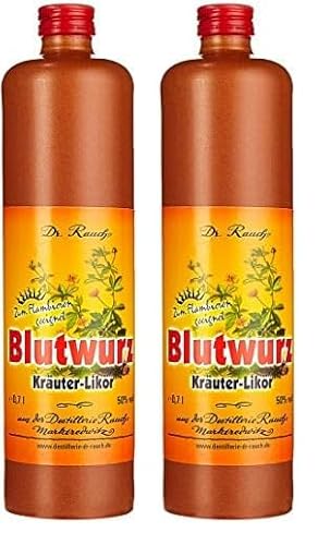 Dr. Rauch Blutwurz 50% vol, Kräuter (1 x 0.7 l) (Packung mit 2) von Dr. Rauch