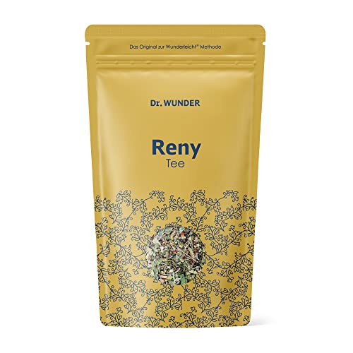 Dr. Wunder® RENY Tee 100g: Kräutertee zur Unterstützung der natürlichen Nieren- & Blasenfunktion | Stoffwechsel-Kur zum Entwässern, Entschlacken und Entgiften | Nierenreinigung von Dr. Wunder