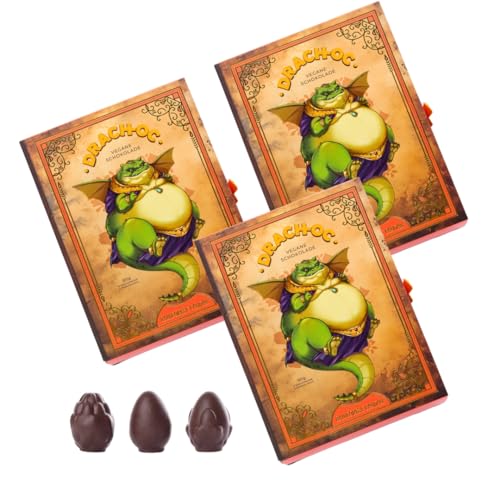 Drach-Oc Veganes Schokoladen-Bundle mit Pandan-Geschmack – 3er Pack mit Sonderrabatt! von Drach-Oc