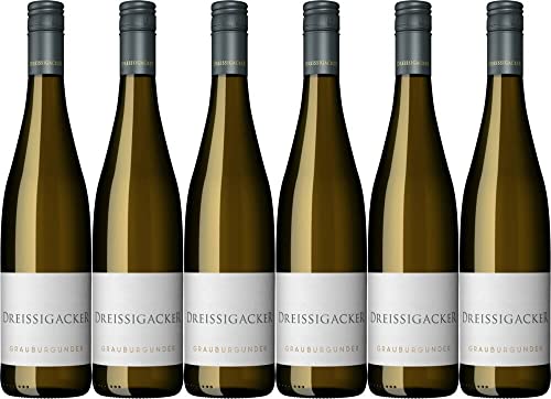 6x Dreissigacker Grauburgunder 2021 - Weingut Dreissigacker, Rheinhessen - Weißwein von Dreissigacker