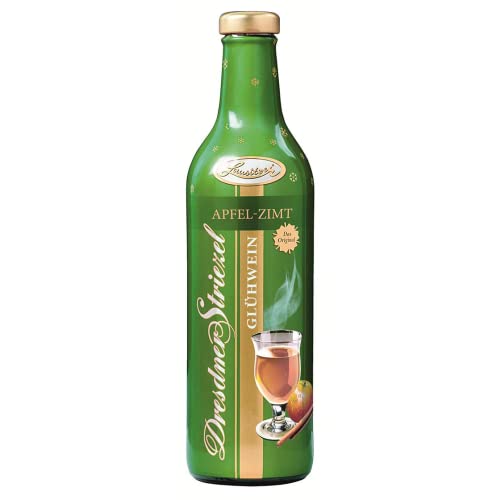 Dresdner Striezel Glühwein von Lausitzer - Apfel-Zimt Glühwein 12er Pack 12 x 0,75l von Dresdner Striezel