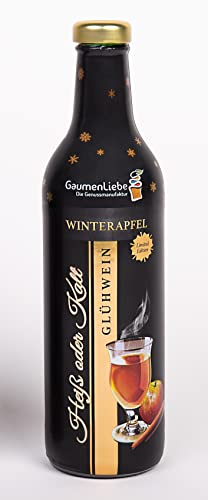 Dresdner Striezel Glühwein von Lausitzer - GaumenLiebe Winterapfel Glühwein 0,75l 12er Pack 12 x 0,75l Apfel von Dresdner Striezel