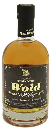 Drexler Woid Whisky | Bayerischer Whisky aus Mais, Roggen- und Gerstenmalz | 2018-2023 gelagert | 0,7 l. Flasche von Drexler