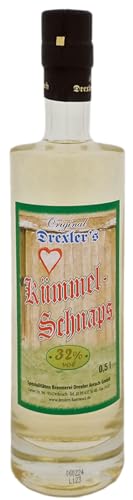 Original Drexler's Kümmel-Schnaps | 0,5 l. Flasche von Drexler