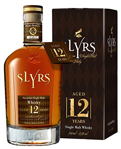 Slyrs 12 Jahre | Limited Edition | Bavarian Single Malt Whisky | 0,7l. Flasche in Geschenkpackung von Drexler