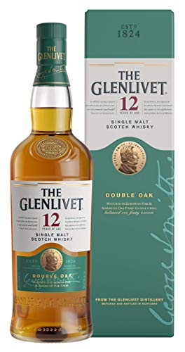 The Glenlivet 12 Jahre | Double Oak | Speyside Single Malt Scotch Whisky | 0,7l. Flasche in Geschenkpackung von Glenlivet