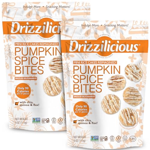 Drizzilicious - Einzelpackung, 113 ml (Pumpkin Spice 2er-Pack) von Drizzilicious