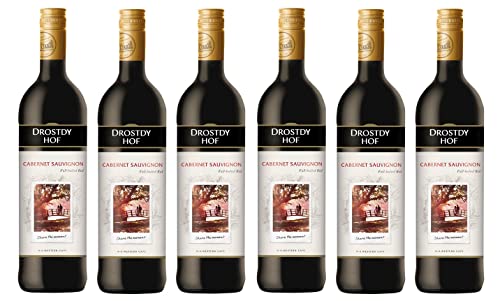 6x 0,75l - 2022er - Drostdy-Hof - Cabernet Sauvignon - Western Cape W.O. - Südafrika - Rotwein trocken von Drostdy-Hof