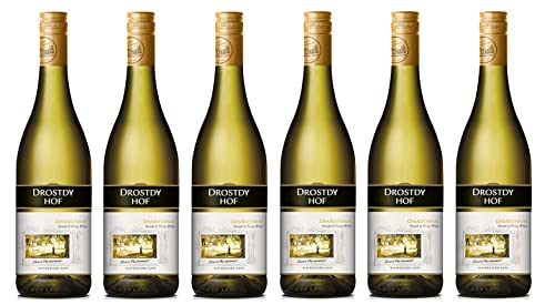 6x 0,75l - 2023er - Drostdy-Hof - Chardonnay - Western Cape W.O. - Südafrika - Weißwein trocken von Drostdy-Hof